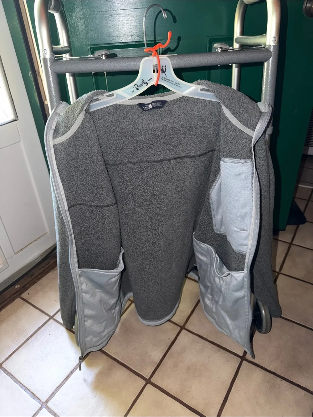 The North Face Hooded Sweatshirt Zip Up Jacket